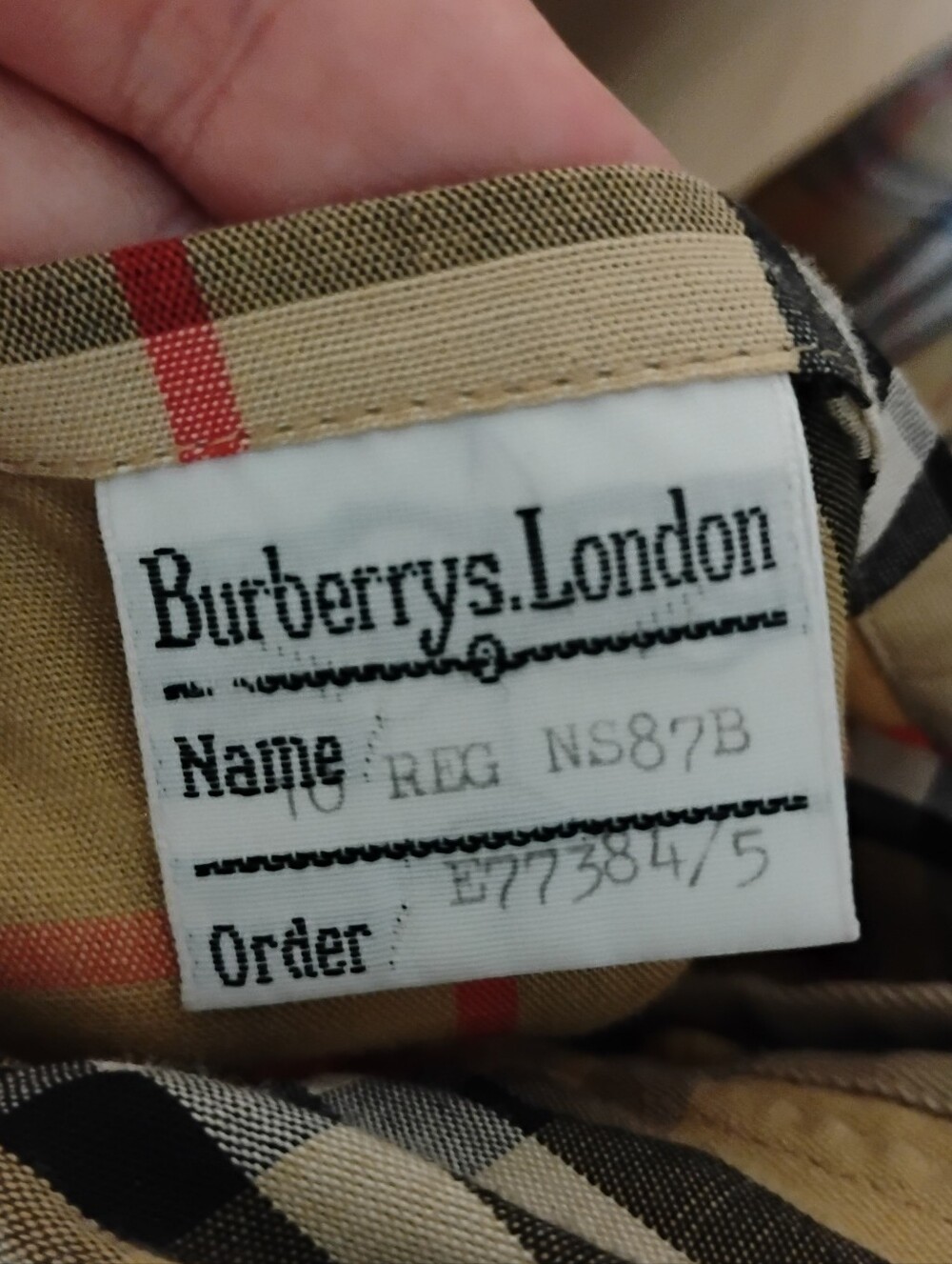 Vintage Burberry Trench Coat with Signature Check Lining - Picture 5 of 9